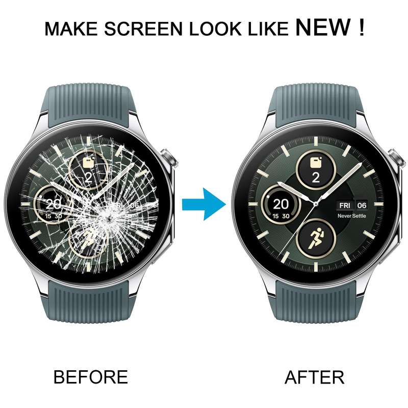 For OnePlus Watch 2 eSIM Original LCD Screen with Digitizer Full Assembly (Black)