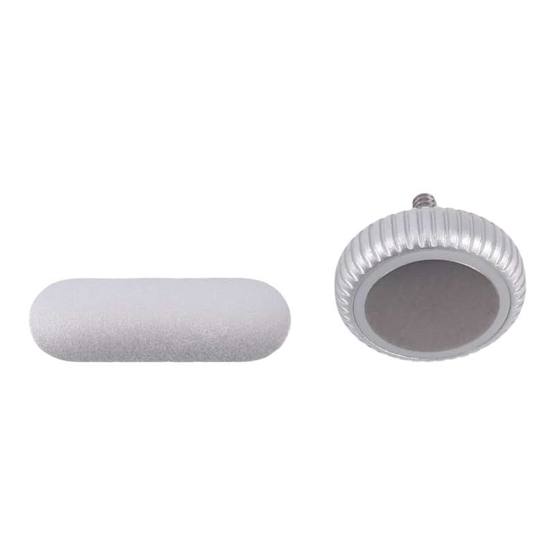 For Apple Watch Series 9 41mm / 45mm GPS Version Watch Crown Nut / Power Button Set (Pink)