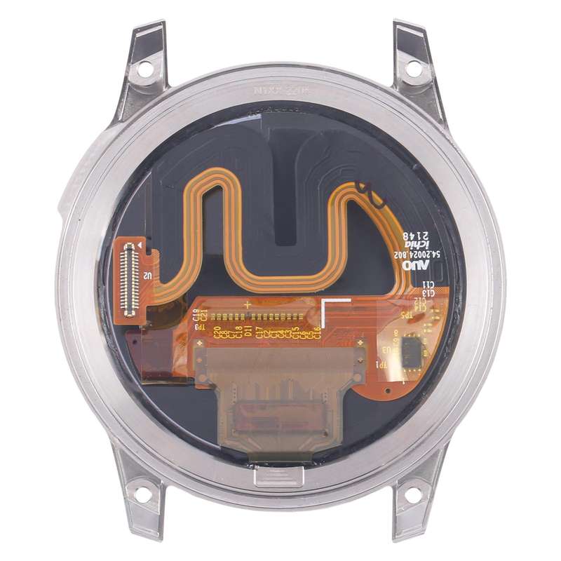 For Garmin Epix Original LCD Screen Digitizer Full Assembly With Frame(Silver)