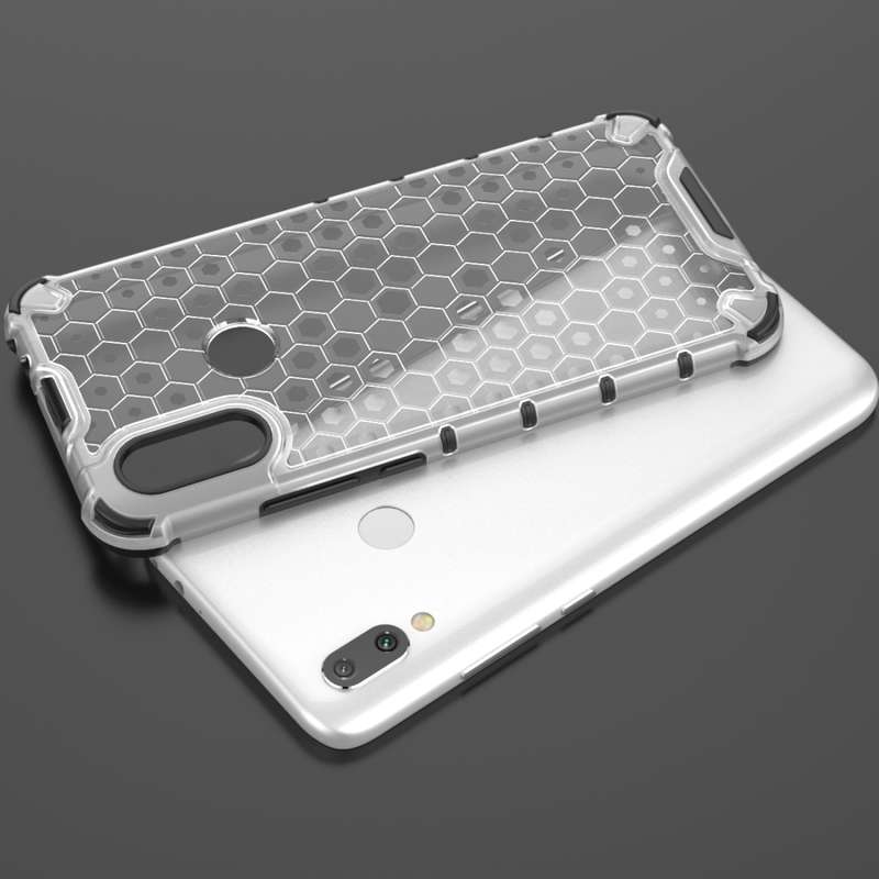 Shockproof Honeycomb PC + TPU Case for Xiaomi Redmi 7(Green)