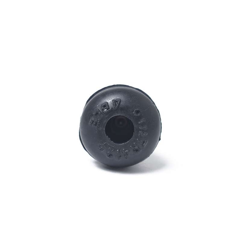 Snap-in Short Black Rubber Valve Stem (TR412) with Valve Core Wrench for Tubeless 0.453 Inch 11.5mm