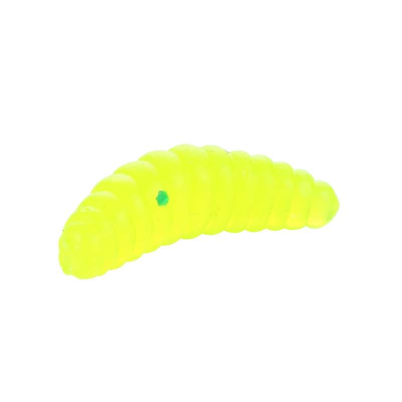 HENGJIA SO106 50 PCS 20mm Simulation Bread Bait Worms Crescent Soft Bait Horseback Fish Worm Bait Fi