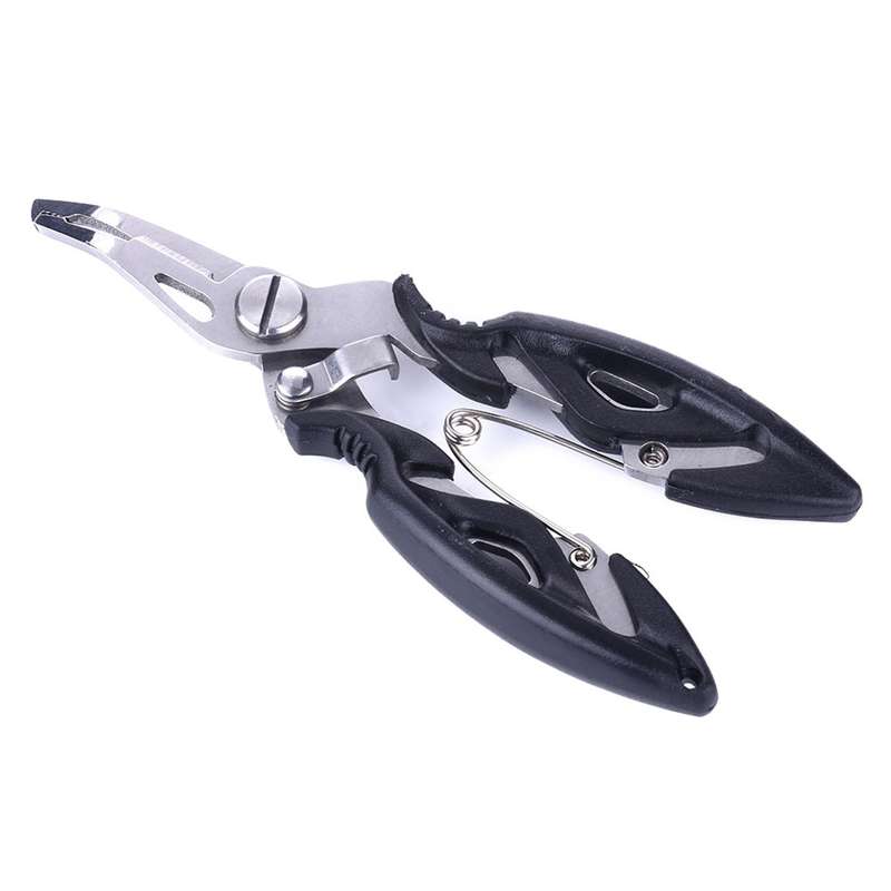 HENGJIA QT014 Multifunctional Stainless Steel Jaw Fishing Pliers Scissors Hook Removal Tool Line Cut