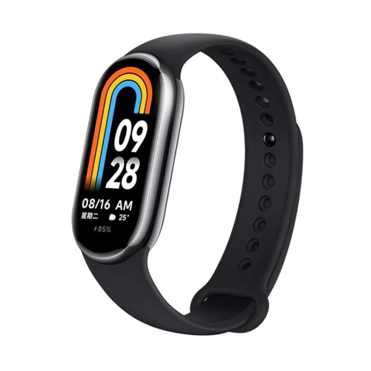 Original Xiaomi Mi Band 8 1.62 inch AMOLED Screen 5ATM Waterproof Smart Watch, Support Blood Oxygen