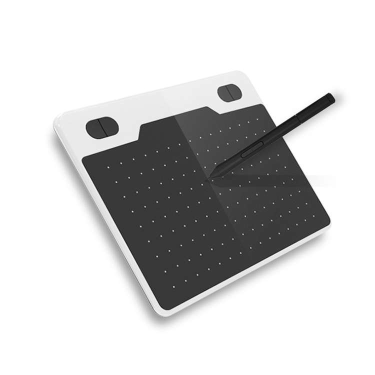 10Moons T503 Drawing Tablet Can Be Connected to mobile Phone Tablet with 8192 Passive Pen(White)