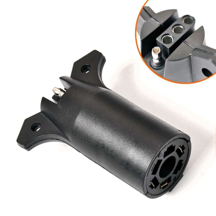 12V 7Pin to 4Pin Car Waterproof Plug Socket Wiring Connector Adapter Car Plug Socket for Trailer /