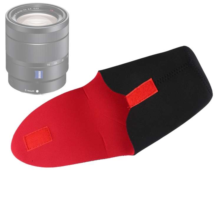SLR Camera Lens Package Thickening Shockproof Neoprene Lens Storage Bag Sticky Deduction, Diameter: