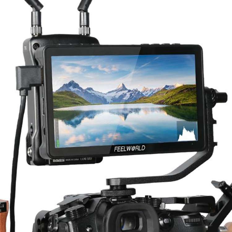 FEELWORLD F5 Pro V4 6 inch Touch Screen DSLR Camera Field Monitor 3D LUT 4K HDMI Input Output Tilt A