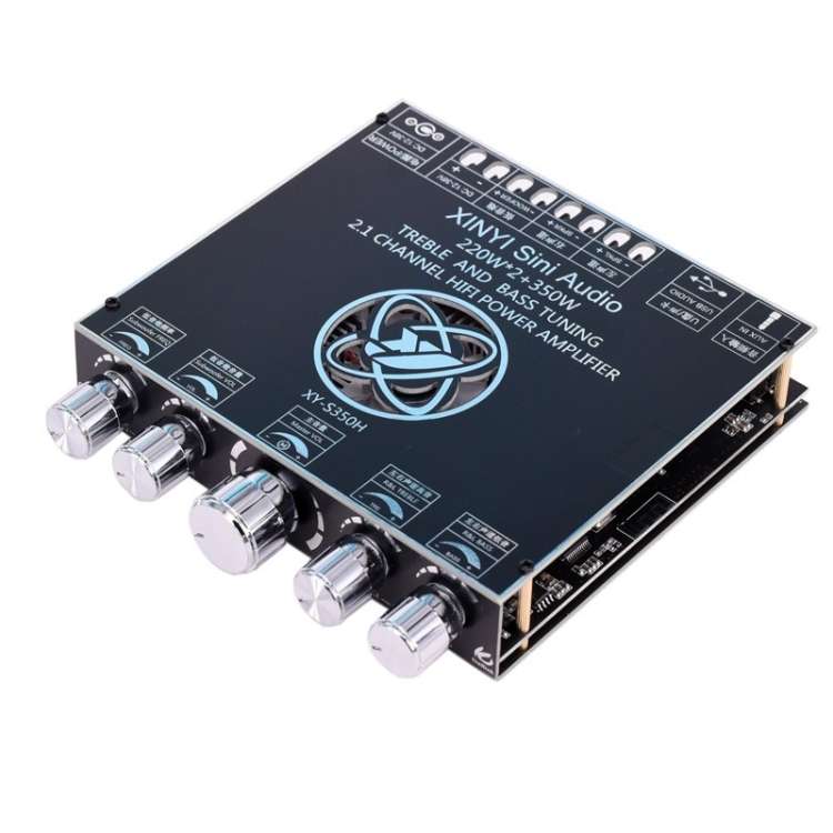 220W 12V 24V Power Bluetooth Wireless TP3251 Stereo Audio Amplifier Board Treble and Bass Control Su
