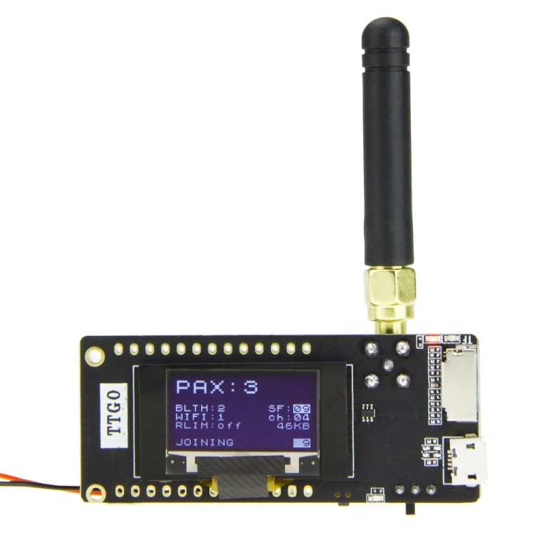 TTGO LORA32 V2.1 ESP32 0.96 inch OLED Bluetooth WiFi Wireless Module 433MHz SMA IP5306 Module with A