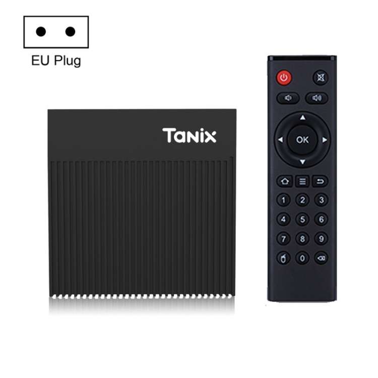 Tanix X4 Android 11 Smart TV Box, Amlogic S905X4 Quad Core, 4GB+64GB, Dual Wifi, BT(EU Plug)