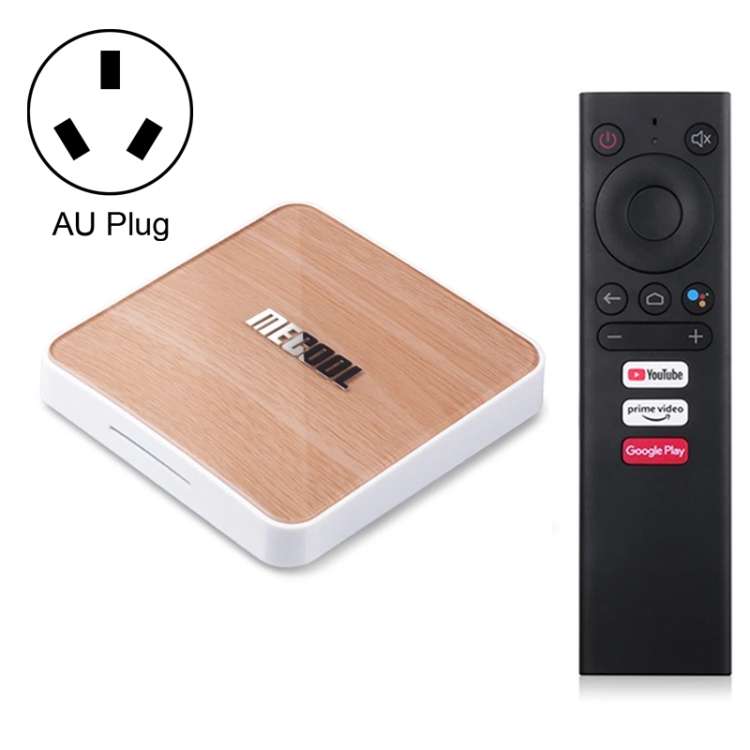 MECOOL KM6 4K Smart TV BOX Android 10.0 Media Player with Remote Control, Amlogic S905X4 Quad Core A