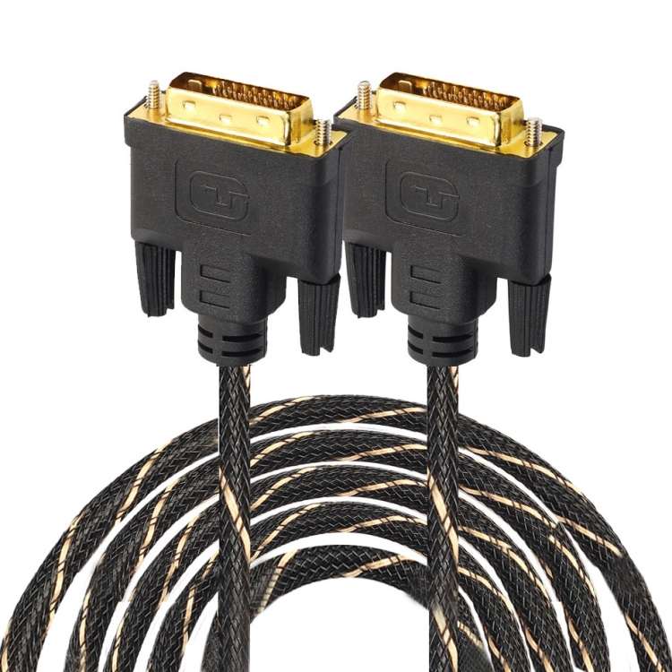 DVI 24 + 1 Pin Male to DVI 24 + 1 Pin Male Grid Adapter Cable(10m)