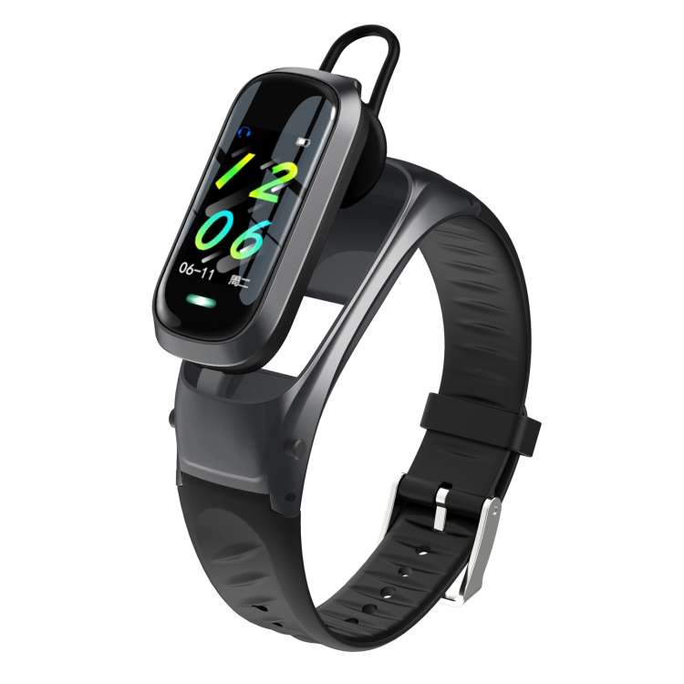 B9 0.96 inch TFT Color Screen AI Voice Smart Bracelet, Support Reject Call / Sleep Monitoring / Hear