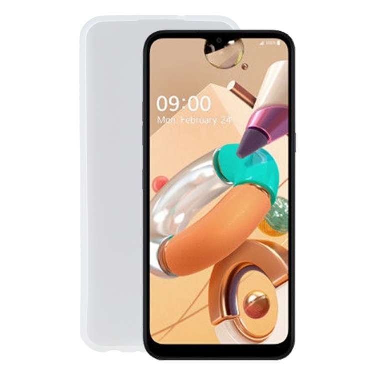 TPU Phone Case For LG K41S(Matte White)
