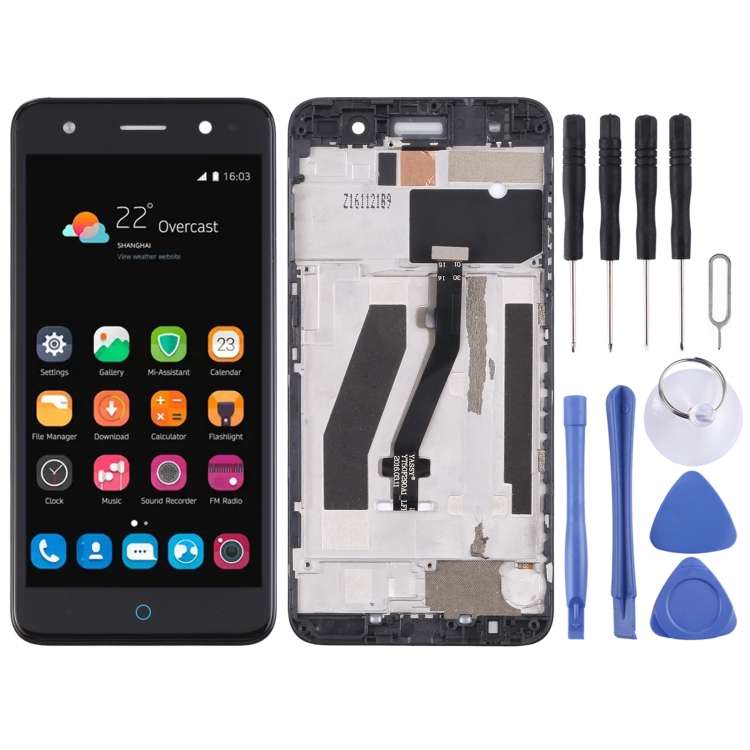 OEM LCD Screen For ZTE Blade V7 Lite/V6 Plus Digitizer Full Assembly with FrameBlack)