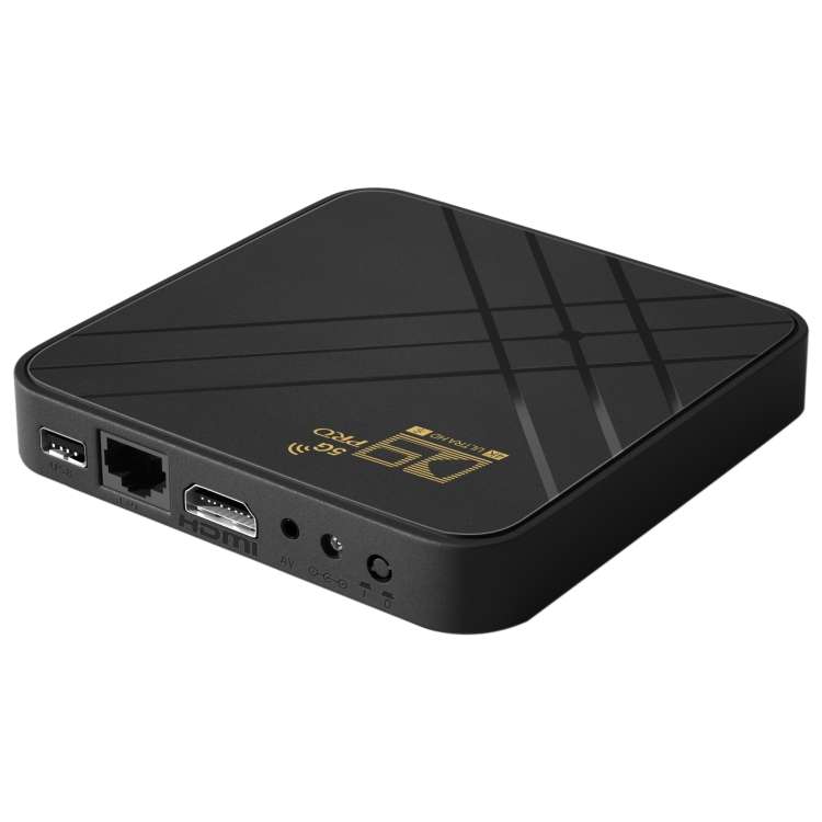 D9 PRO 2.4G/5G WIFI 4K HD Android TV Box, Memory:8GB+128GB(EU Plug)