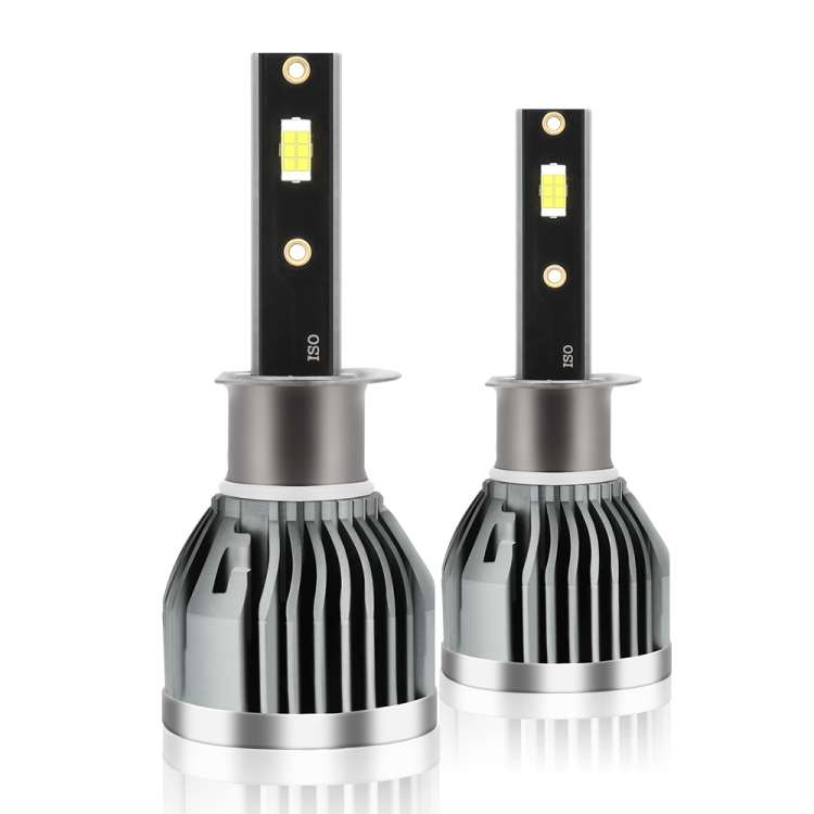 Q3 1 Pair H1 30W / 3000LM / DC9-36V / 6000K IP68 Waterproof Car LED Headlight