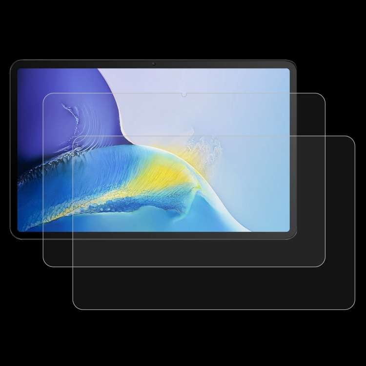 For Oukitel OT5 12 inch 2pcs 9H 0.3mm Explosion-proof Tempered Glass Film
