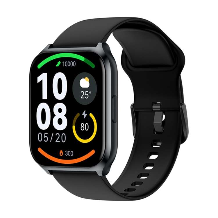 Original Xiaomi Youpin Haylou LS02 Pro Smart Watch, 1.85 inch Screen Silicone Strap, Support 100 Spo