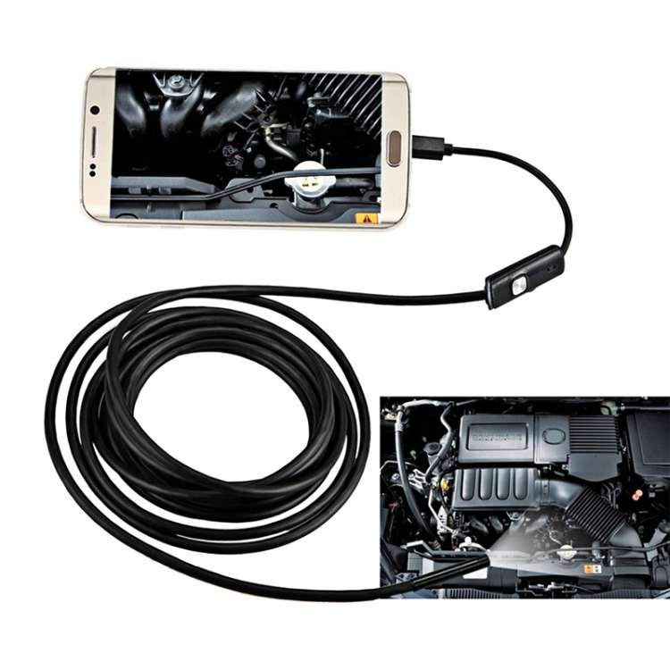 AN97 Waterproof Micro USB Endoscope Hard Tube Inspection Camera for Parts of OTG Function Android Mo