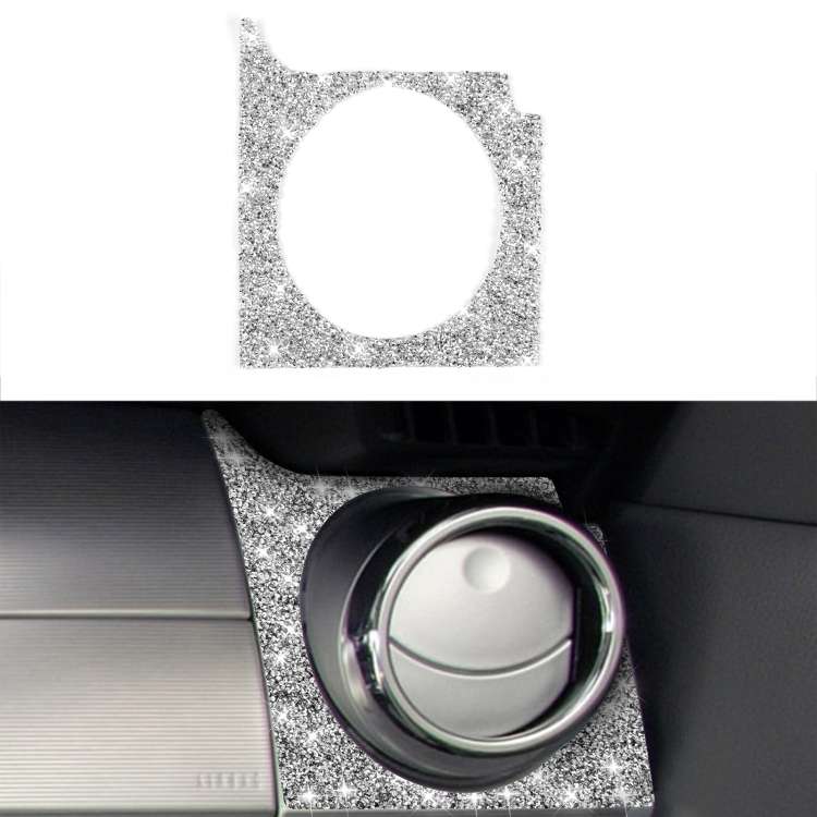 For Ford Mustang 2005-2009 Car Right Air Outlet Diamond Decorative Sticker, Left Drive