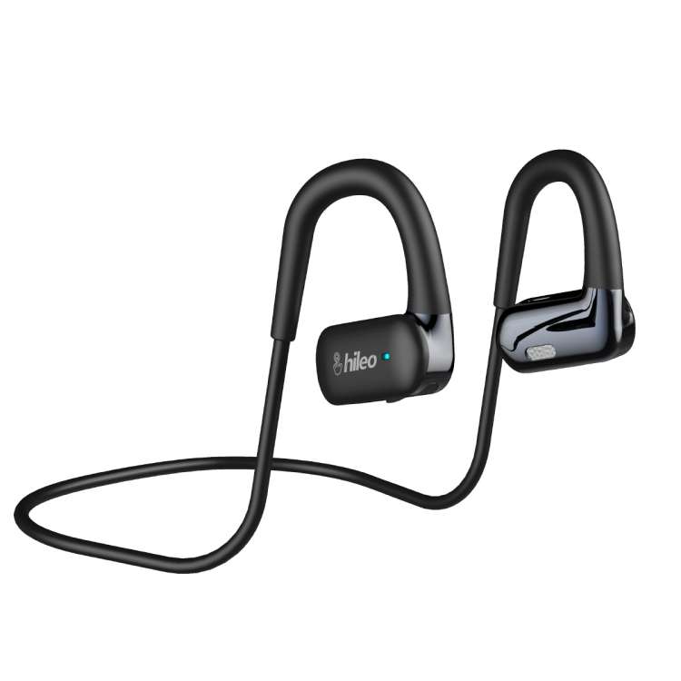 Hileo Hi77 TWS Waterproof Noise Reduction Sports Bluetooth Earphone(Black)