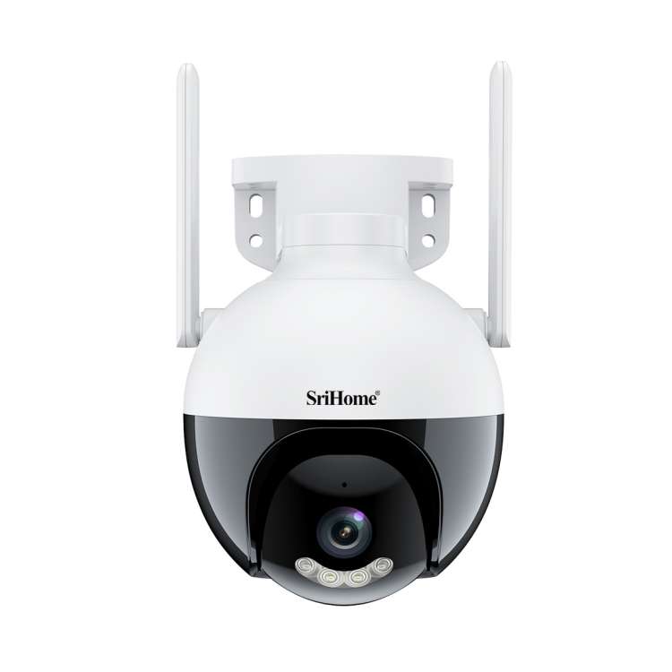 SriHome SH045 2MP DC5V IP66 Waterproof AI Auto Tracking Night Vision WiFi HD Camera(AU Plug)