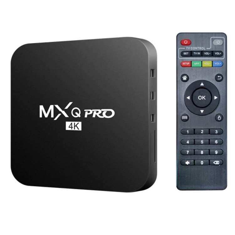MXQ Pro RK3228A Quad-Core CPU 4K HD Network Set-Top Box, RAM:2GB+16GB(EU Plug)