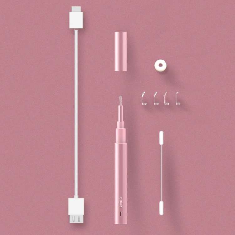 Bebird B1 Intelligent HD Visual Ear Cleaner Earwax Tool, Standard Version(Rose Gold)