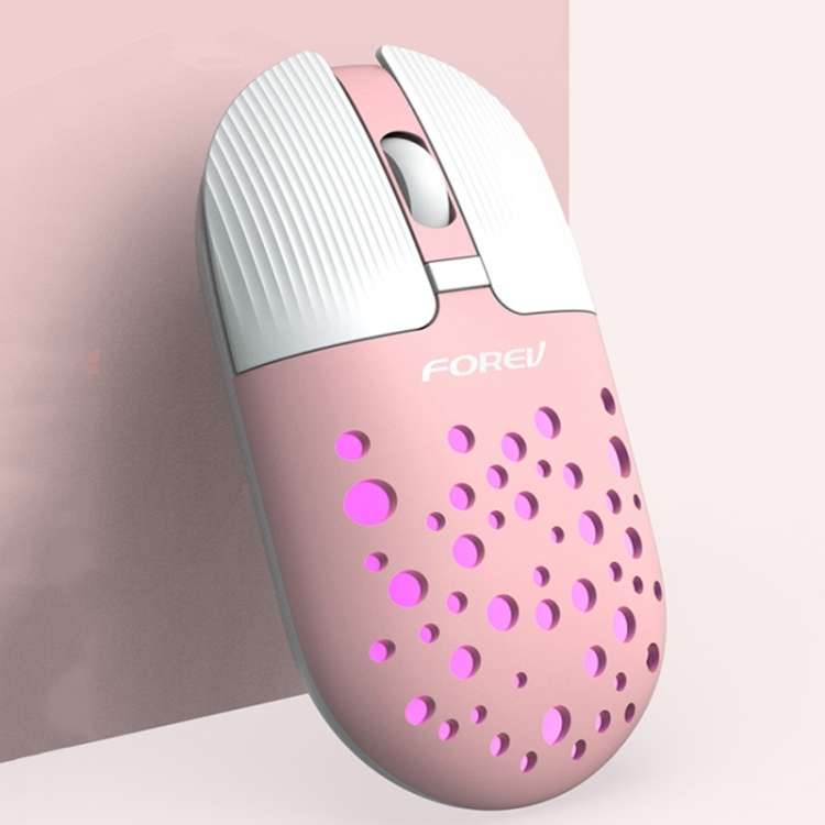 FOREV FVT398 1200dpi Bluetooth 2.4G Wireless Dual Mode Mouse (Pink)