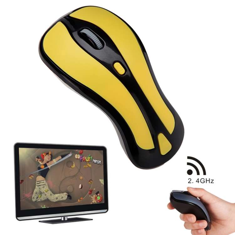 PR-01 6D Gyroscope Fly Air Mouse 2.4G USB Receiver 1600 DPI Wireless Optical Mouse for Computer PC A