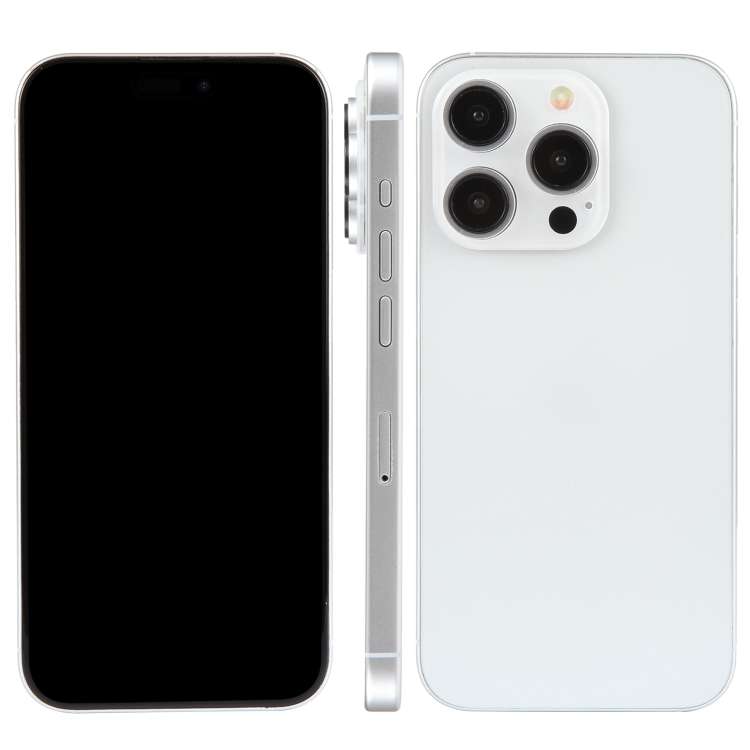 For iPhone 15 Pro Max Black Screen Non-Working Fake Dummy Display Model  (White)