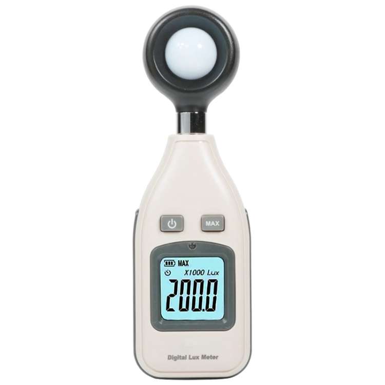 BENETECH Digital Light Lux Meter for Factory / School / House Various Occasion, Range: 0-200,000 Lux