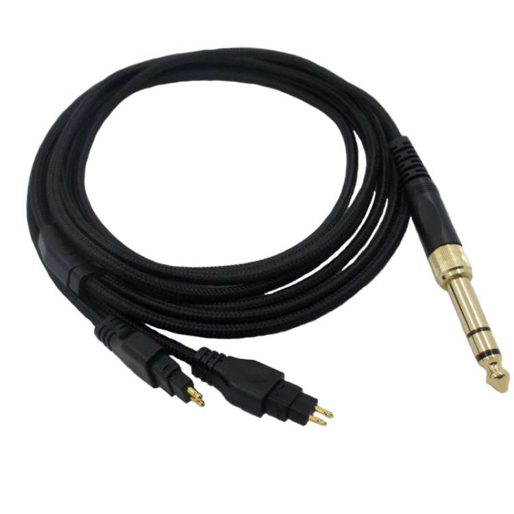 ZS0204 Headphone Audio Cable for Sennheiser HD580 HD600 HD650 HD660S (Black)
