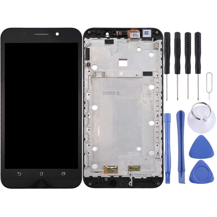 OEM LCD Screen for Asus ZenFone Max / ZC550KL / Z010DA  Digitizer Full Assembly with Frame?Black)