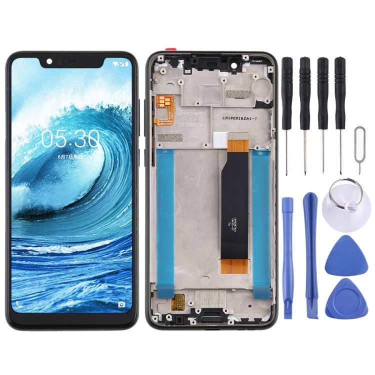 LCD Screen and Digitizer Full Assembly with Frame for Nokia 5.1 Plus / X5 / TA-1102 TA-1105 TA-1108
