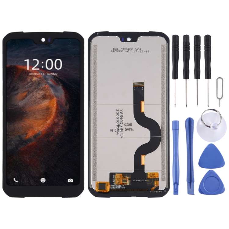 Touch Panel + LCD Full Assembly for Doogee S68 Pro(Black)