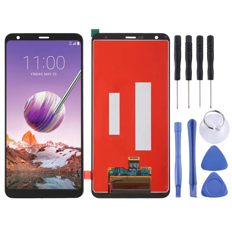 TFT LCD Screen for LG Stylo 4 / Q Stylo 4 / Q710 / Q710MS / Q710CS Digitizer Full Assembly (Black)