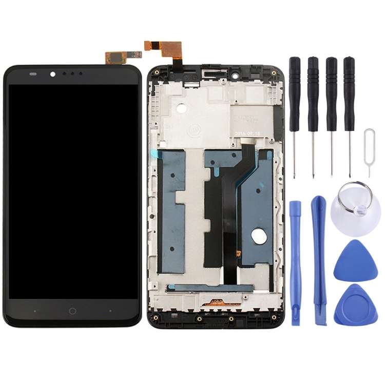 OEM LCD Screen For ZTE ZMax Pro / Z981 Digitizer Full Assembly with FrameBlack)