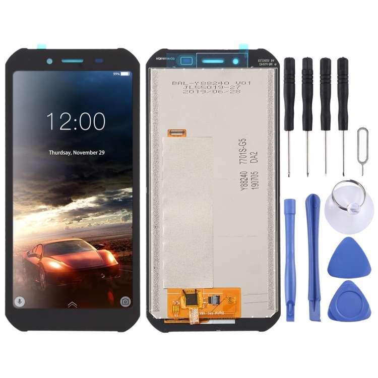 Original LCD Screen for Doogee S40 with Digitizer Full Assembly (Black)