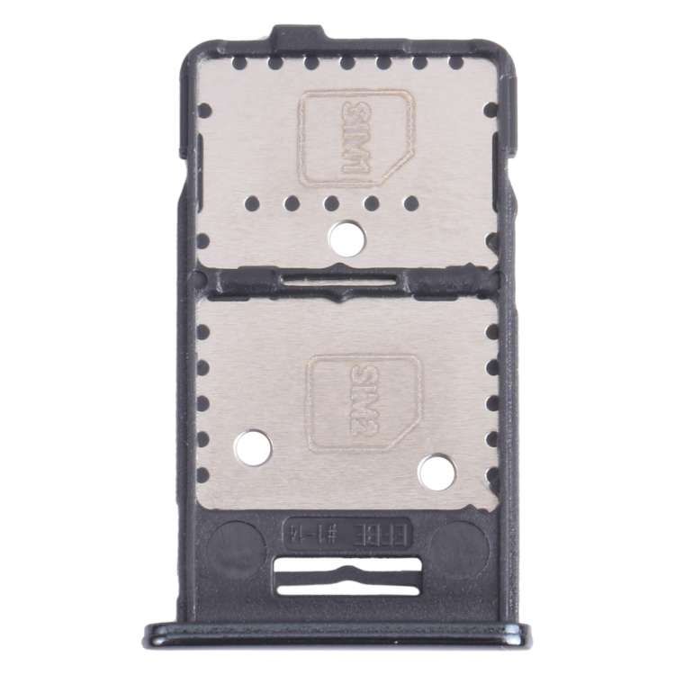 For Samsung Galaxy M31s SM-M317 SIM Card Tray + SIM Card Tray + Micro SD Card Tray (Black)