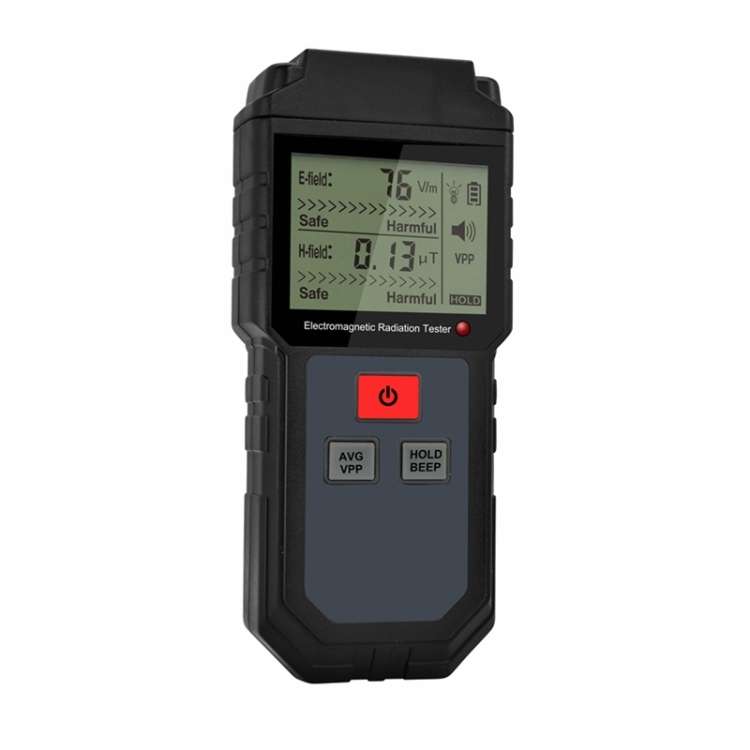 RZ825 Electromagnetic Radiation Tester Portable Digital Liquid Crystal Electromagnetic Field EMF Met