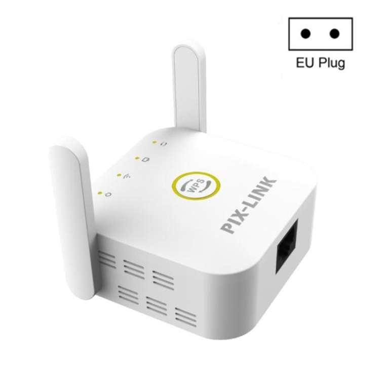 PIX-LINK WR22 300Mbps Wifi Wireless Signal Amplification Enhancement Extender, Plug Type:EU Plug(Whi