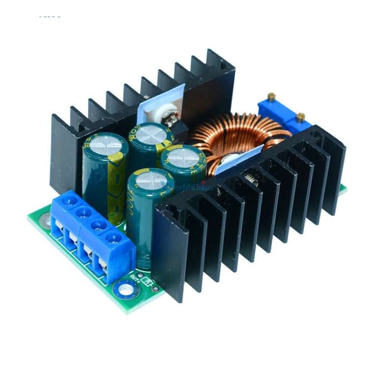 DC-DC Step-Down Adjustable Constant Voltage / Current 10A High Power  Solar Charging LED Driver Car