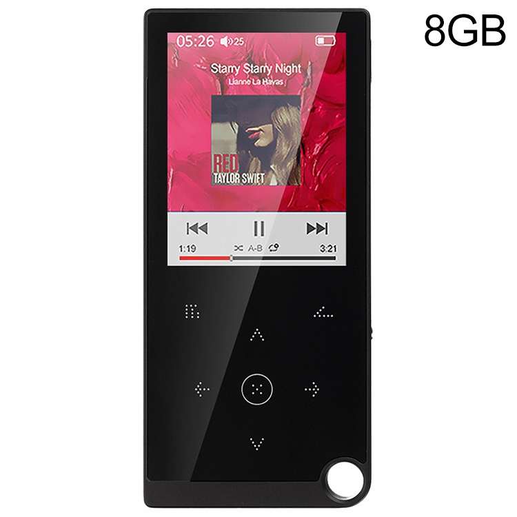 E05 2.4 inch Touch-Button MP4 / MP3 Lossless Music Player, Support E-Book / Alarm Clock / Timer Shut