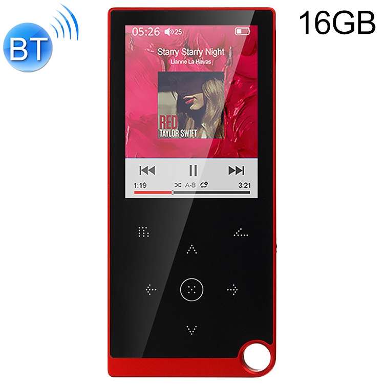 E05 2.4 inch Touch-Button MP4 / MP3 Lossless Music Player, Support E-Book / Alarm Clock / Timer Shut