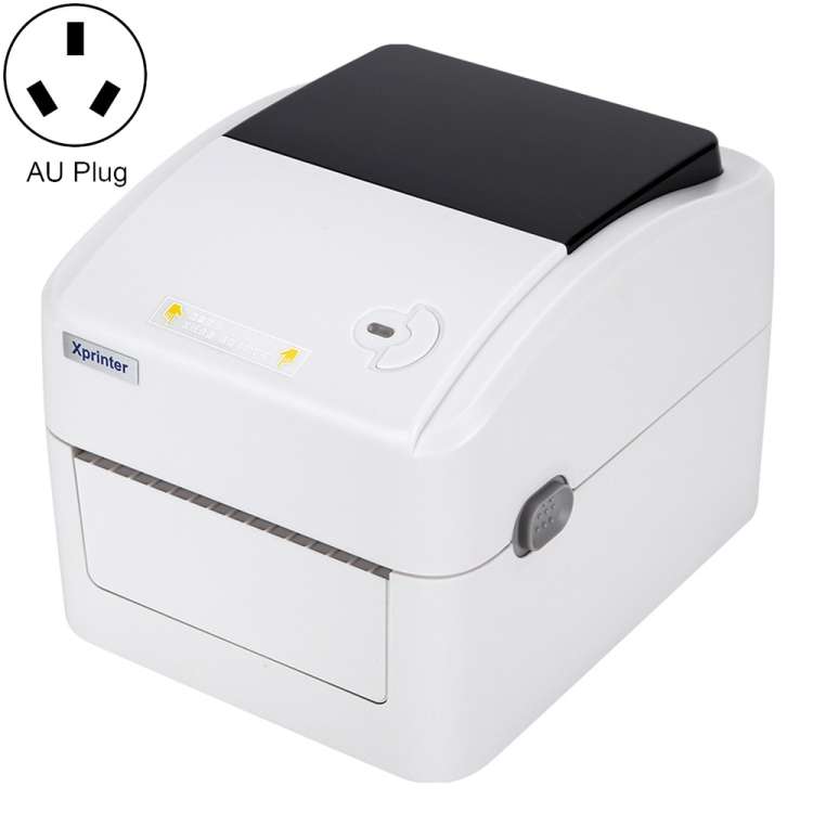 Xprinter XP-420B 108mm Express Order Printer Thermal Label Printer, Style:USB+LAN Port(AU Plug)