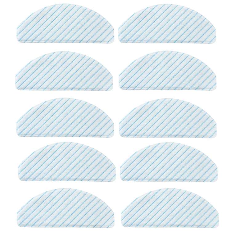 10 PCS Rag Mop Cloths For Ecovacs Deebot T8 Series