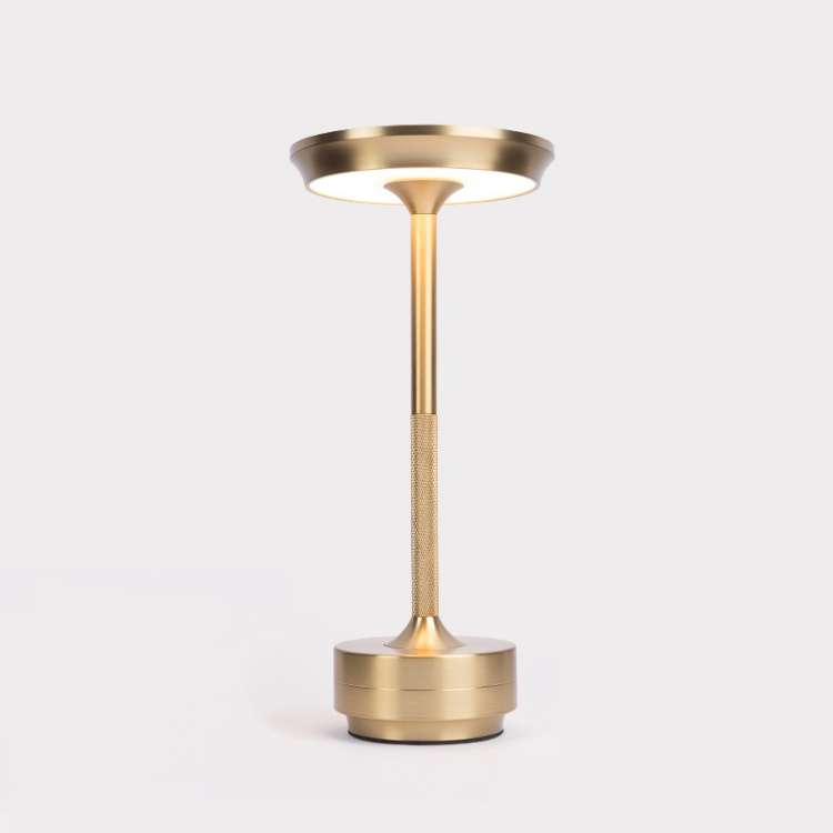 Rechargeable Desk Lamp Removable Desk Lamp Bar Atmosphere Night Light(Gold)
